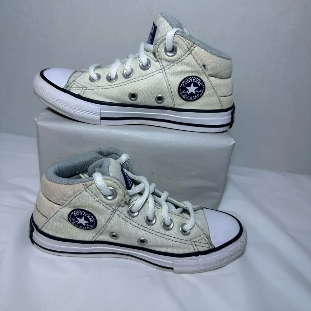 Converse Kids High-Top Sneakers - White